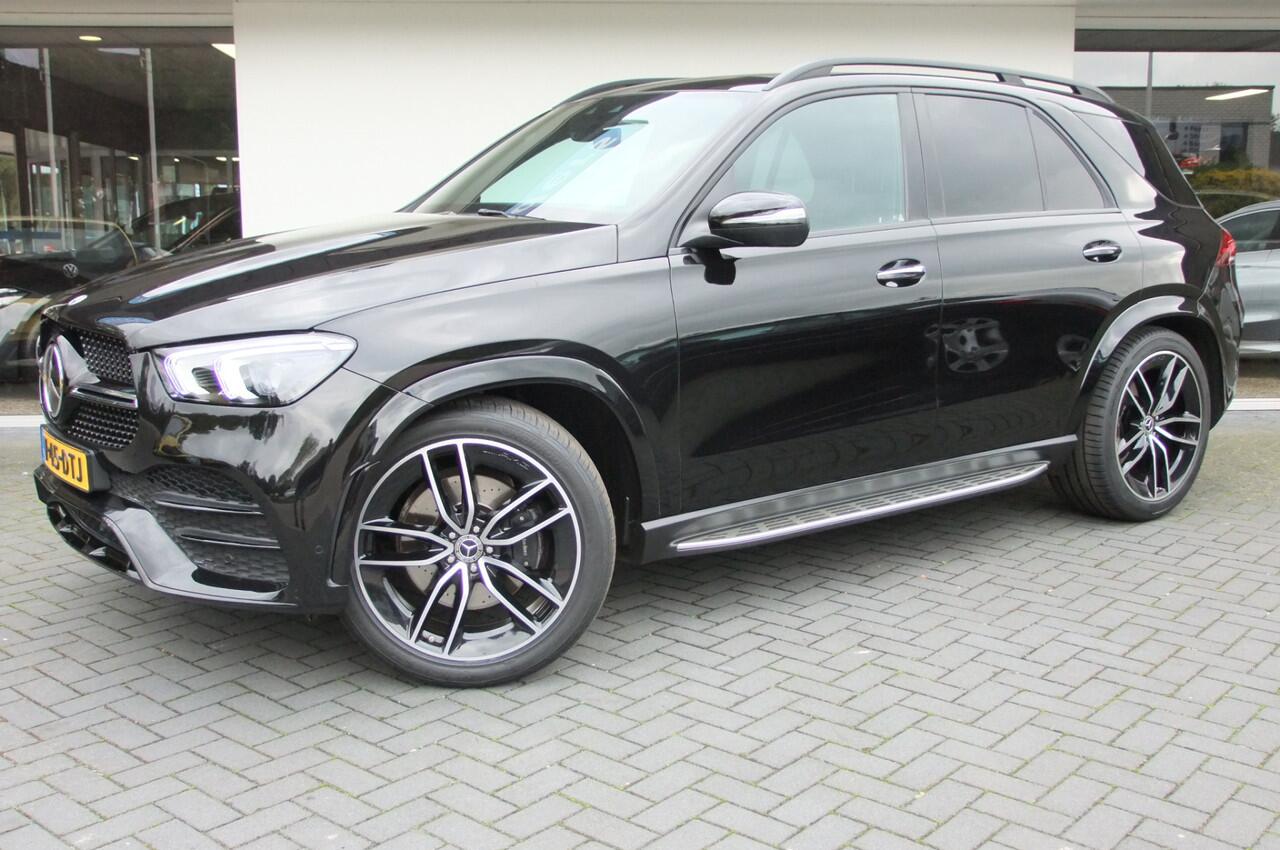 Mercedes-Benz GLE-KLASSE 400 D 4MATIC GRIJS KENTEKEN Luchtvering/ 22 inch/ Panorama/ Trekhaak/ Stoelverwarming+koeling/ VOL!