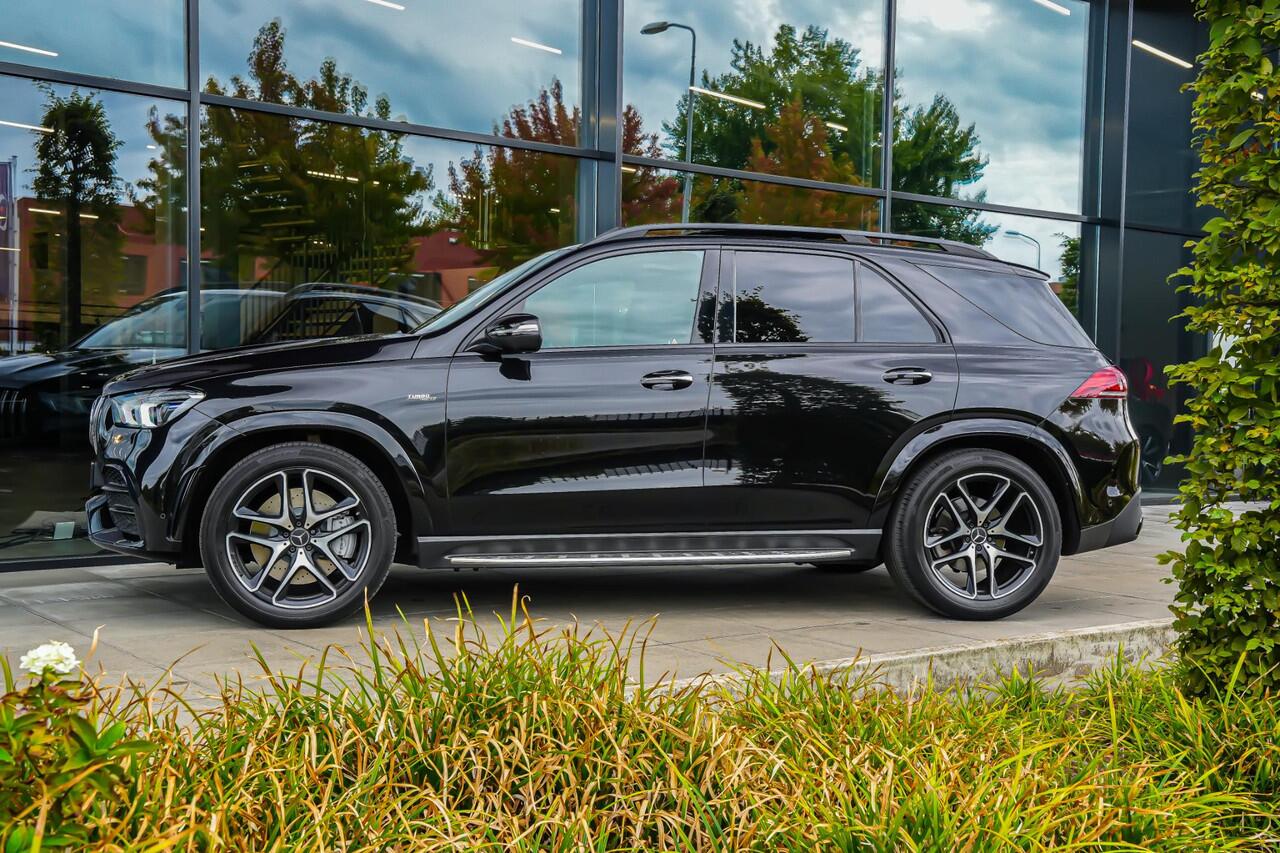 Mercedes-Benz GLE-KLASSE 53 AMG 4MATIC+ Premium Plus |dealer onderhouden|panoramadak|Burmester|memory|head-up display|360 camera|sportuitlaat|Apple Carplay|MBUX infotainment|sfeerverlichting|21" lichtmetalen velgen|