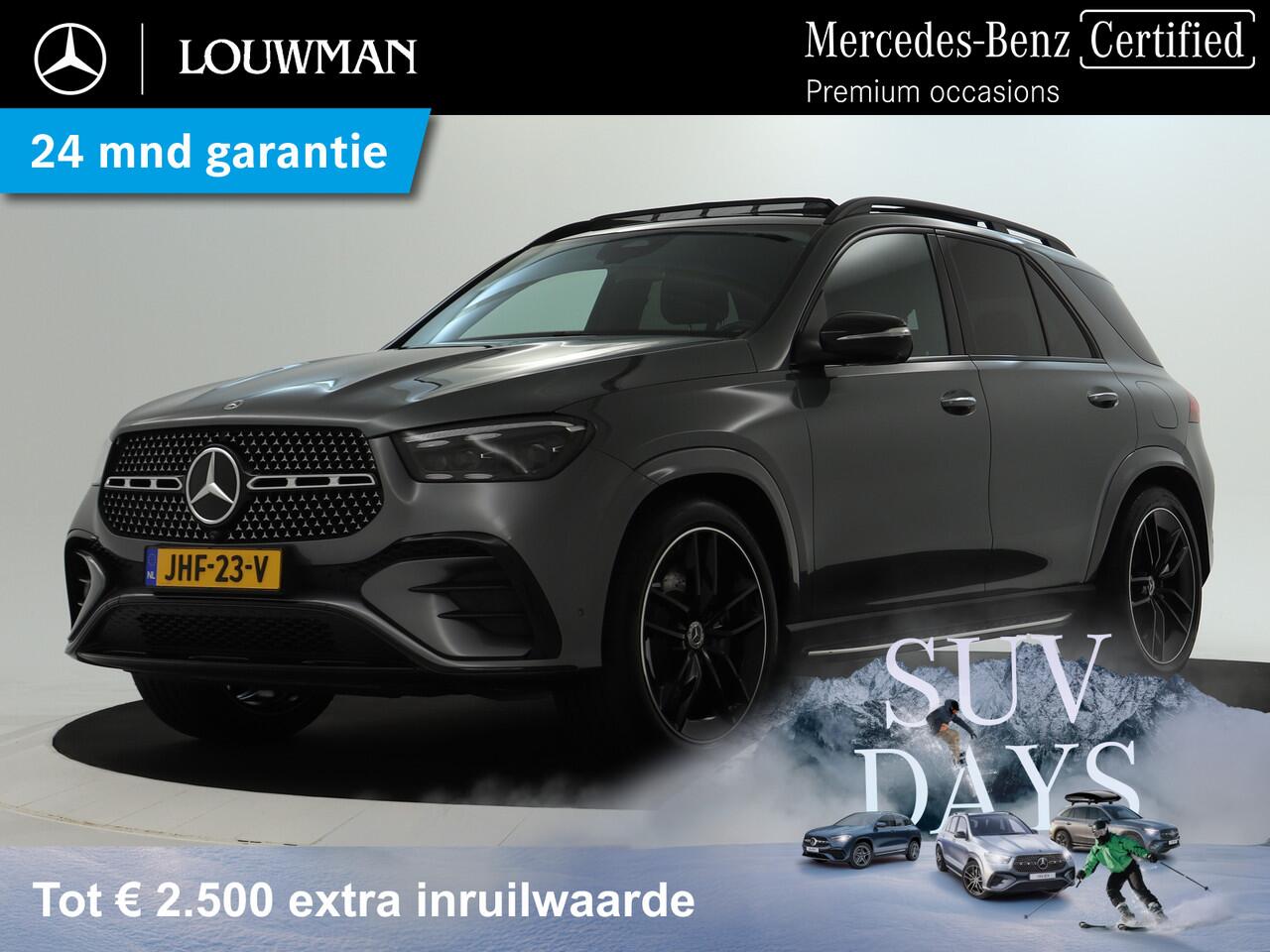 Mercedes-Benz GLE-KLASSE 400 e 4MATIC AMG Plug-In Hybride | AMG Line | Night Pakket | Panoramadak | 22 Inch AMG Velgen | Head-up-Display | Inclusief 24 maanden MB Certified garantie voor Europa.
