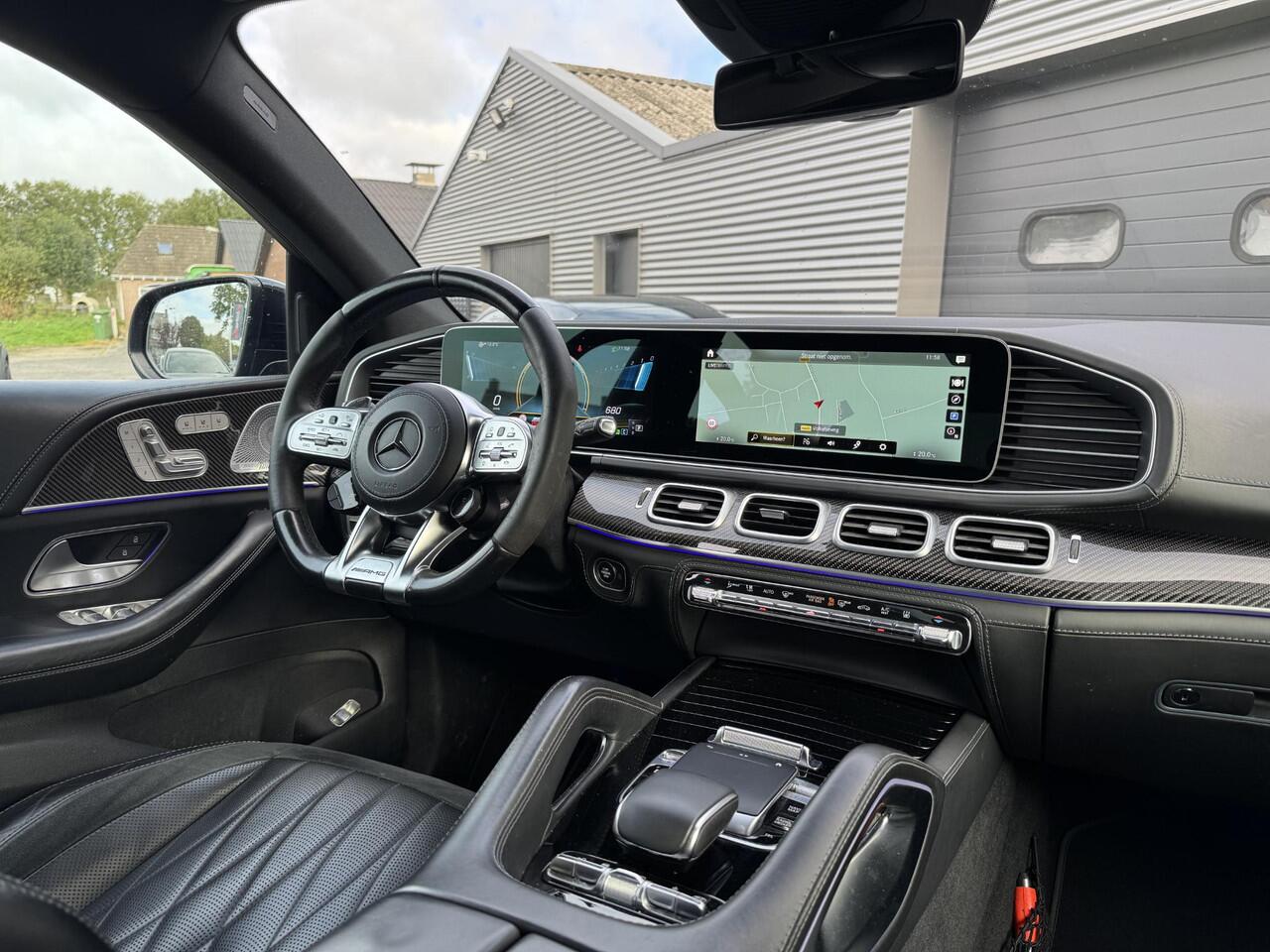 Mercedes-Benz GLE-KLASSE Coupé AMG 63 S 4MATIC+ | Panoramadak | 360* Camera | Luchtvering | Head-Up Display | Elektrische Trekhaak |