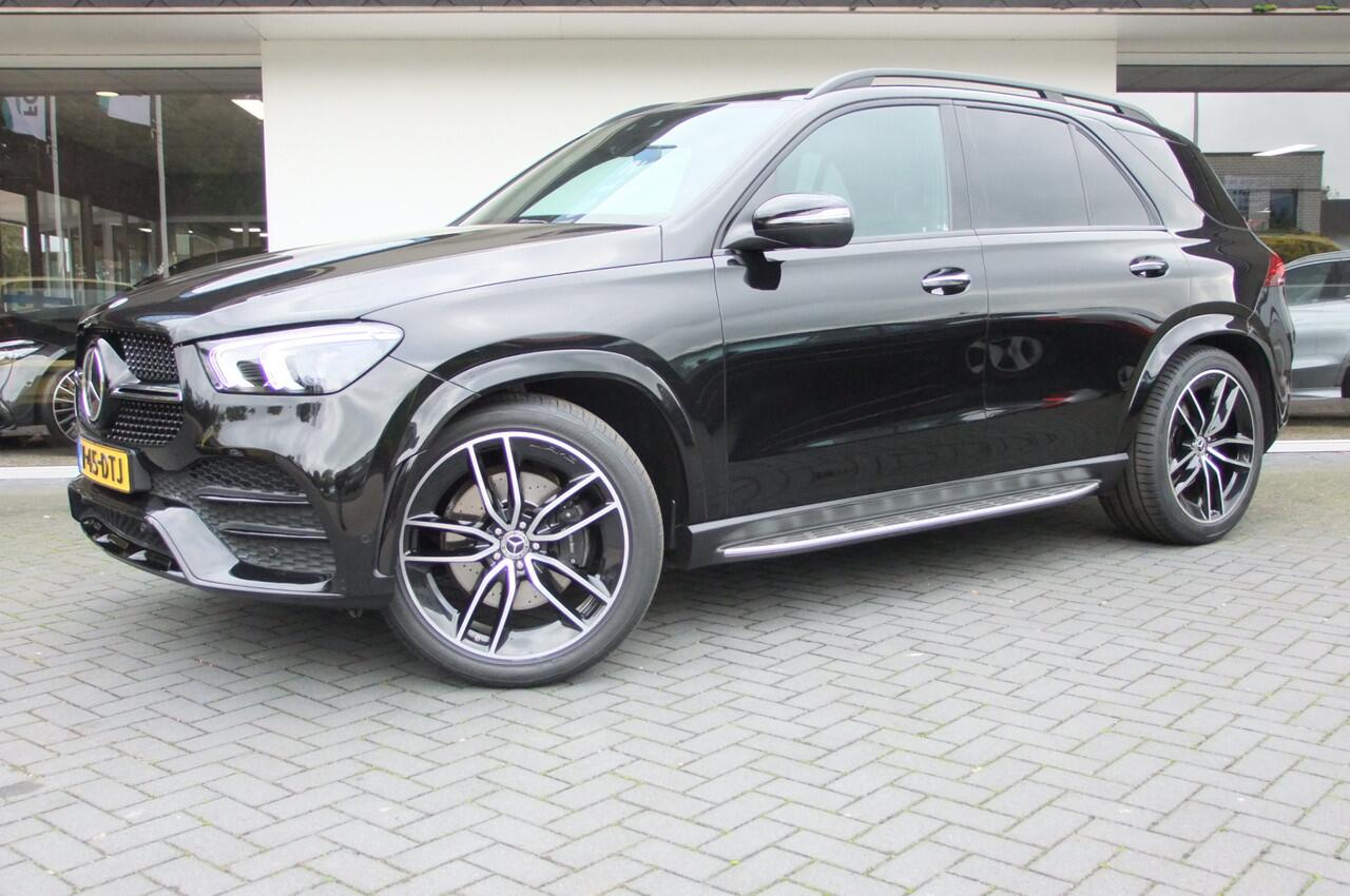Mercedes-Benz GLE-KLASSE 400 D 4MATIC GRIJS KENTEKEN Luchtvering/ 22 inch/ Panorama/ Trekhaak/ Stoelverwarming+koeling/ VOL!