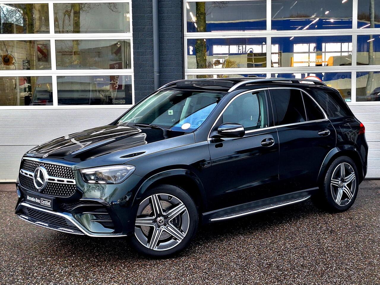Mercedes-Benz GLE-KLASSE 400 e 4MATIC AMG Line Premium Plus | Panoramadak | Trekhaak | Head-Up Display | AIRMATIC Luchtvering | Burmester | Rijassistentiepakket | 360° camera | Memory pakket | Sfeerverlichting | Multibeam LED | Keyless-GO | Elektrische achterklep