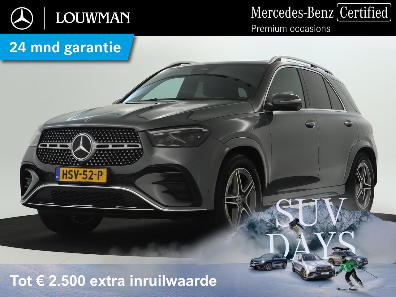 Mercedes-Benz GLE-KLASSE 400e Plug-in Hybrid AMG Sportpakket | Airmatic | Burmester® Sound | Memory | Keyless Go | 360 gr Camera | Stuur- en Stoelverwarming | Inclusief 24 maanden Mercedes-Benz Certified garantie voor Europa.
