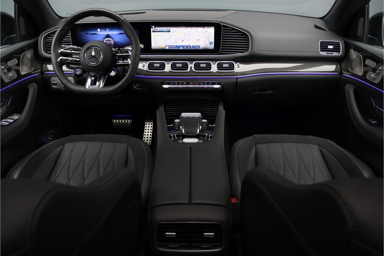 Mercedes-Benz GLE-KLASSE Coupé AMG 53 4MATIC+ Premium+ Aut9 | Facelift mod. 2024 | Airmatic | Distronic+ | Panoramadak | Massage | Trekhaak | Vlakkenverwarming | HUD | Carbon | Schakelbare Uitlaat | Stoelventilatie | Luchtkwaliteitspakket |