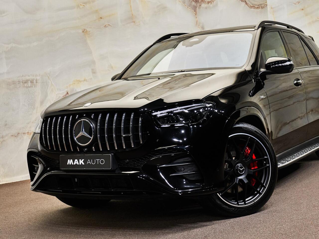 Mercedes-Benz GLE-KLASSE AMG 53 Hybrid 4Matic+, pano, 22", luchtv., Burmester, HUD, ACC, memory, 360 camera, keyless, privacy