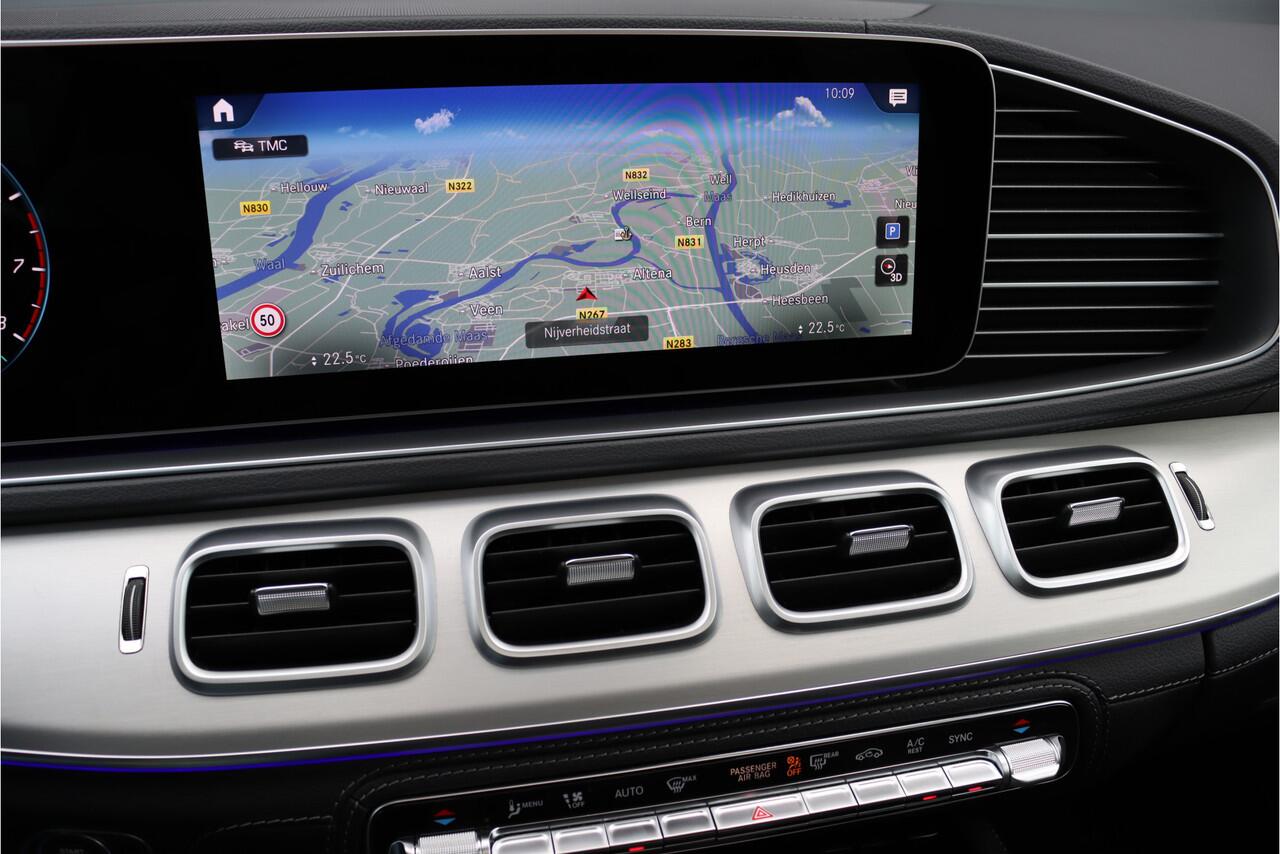 Mercedes-Benz GLE-KLASSE 580 V8 4MATIC AMG Line Aut9 | Luchtvering | Panoramadak | Surround Camera | Distronic+ | HUD | Night-pakket | Memory | Trekhaak | Nappa Leder |