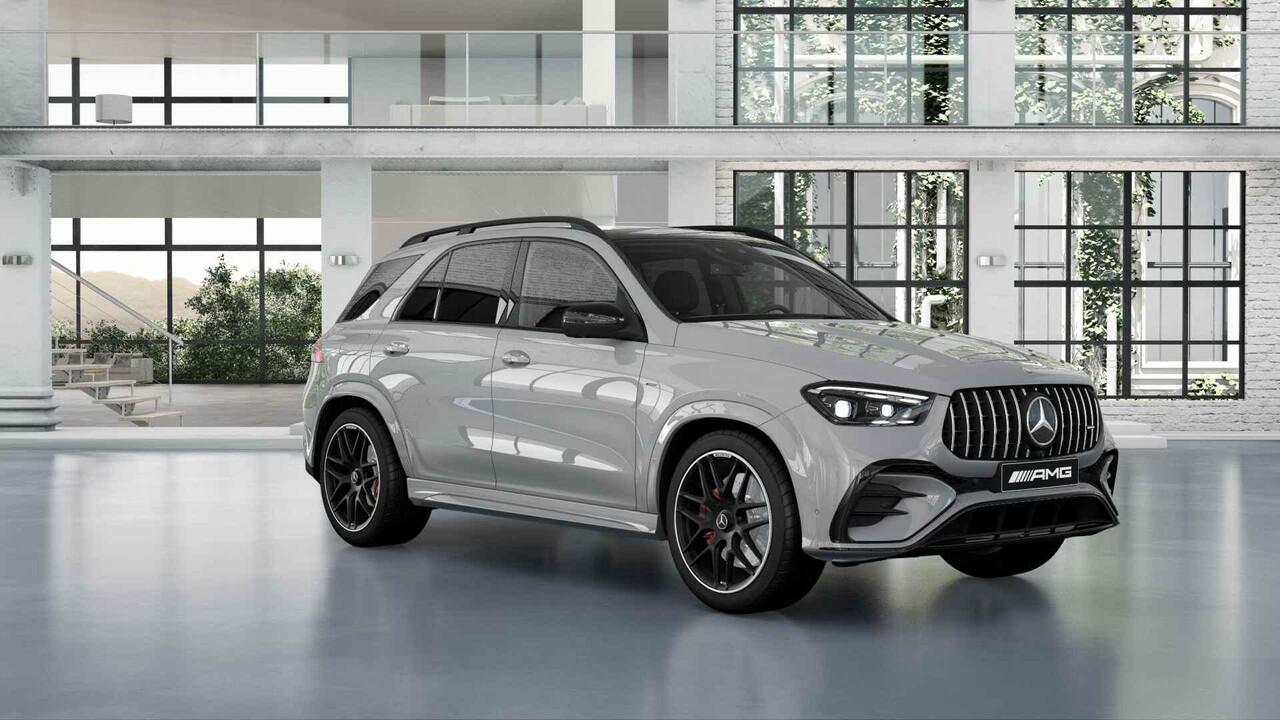 Mercedes-Benz GLE-KLASSE AMG 53 Hybrid 4MATIC+ Night Edition | Premium Plus | Panoramaschuifdak | Trekhaak | Treeplanken | 22" lichtmetalen velgen | AIRMATIC | Stoelventilatie |