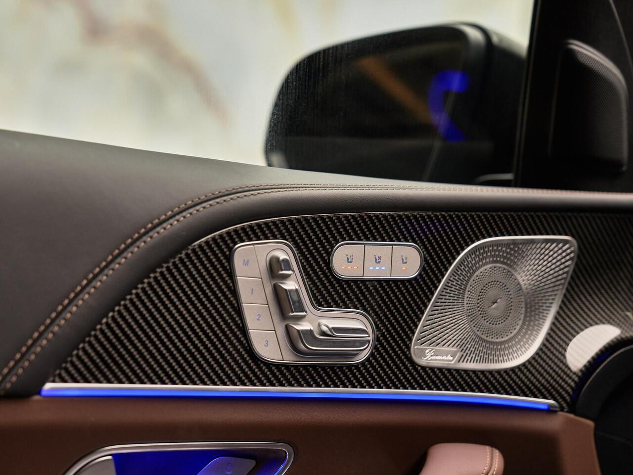 Mercedes-Benz GLE-KLASSE AMG 53 Hybrid 4Matic+, pano, 22", luchtv., Burmester, HUD, ACC, memory, 360 camera, keyless, privacy