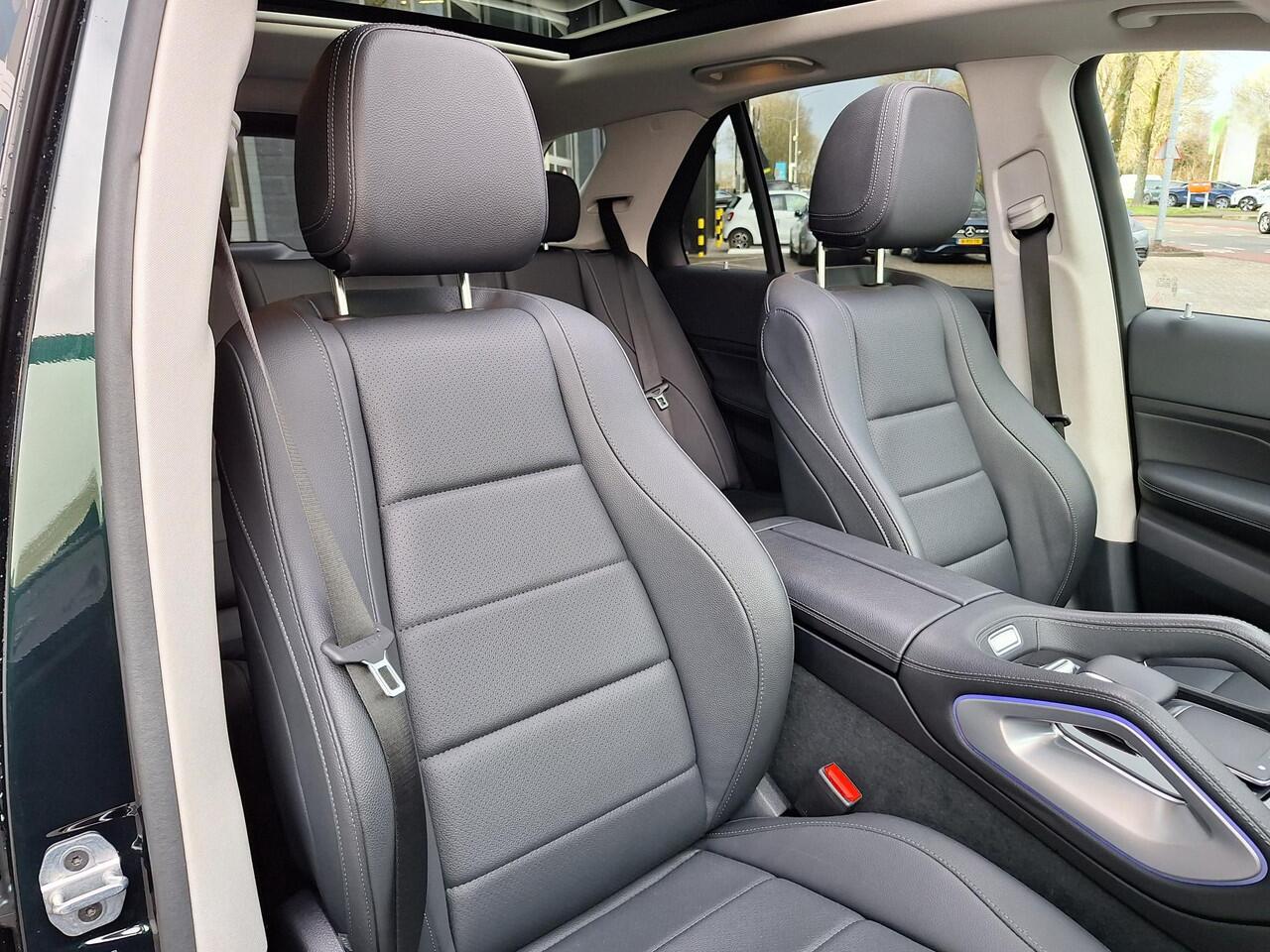 Mercedes-Benz GLE-KLASSE 400 e 4MATIC AMG Line Premium Plus | Panoramadak | Trekhaak | Head-Up Display | AIRMATIC Luchtvering | Burmester | Rijassistentiepakket | 360° camera | Memory pakket | Sfeerverlichting | Multibeam LED | Keyless-GO | Elektrische achterklep