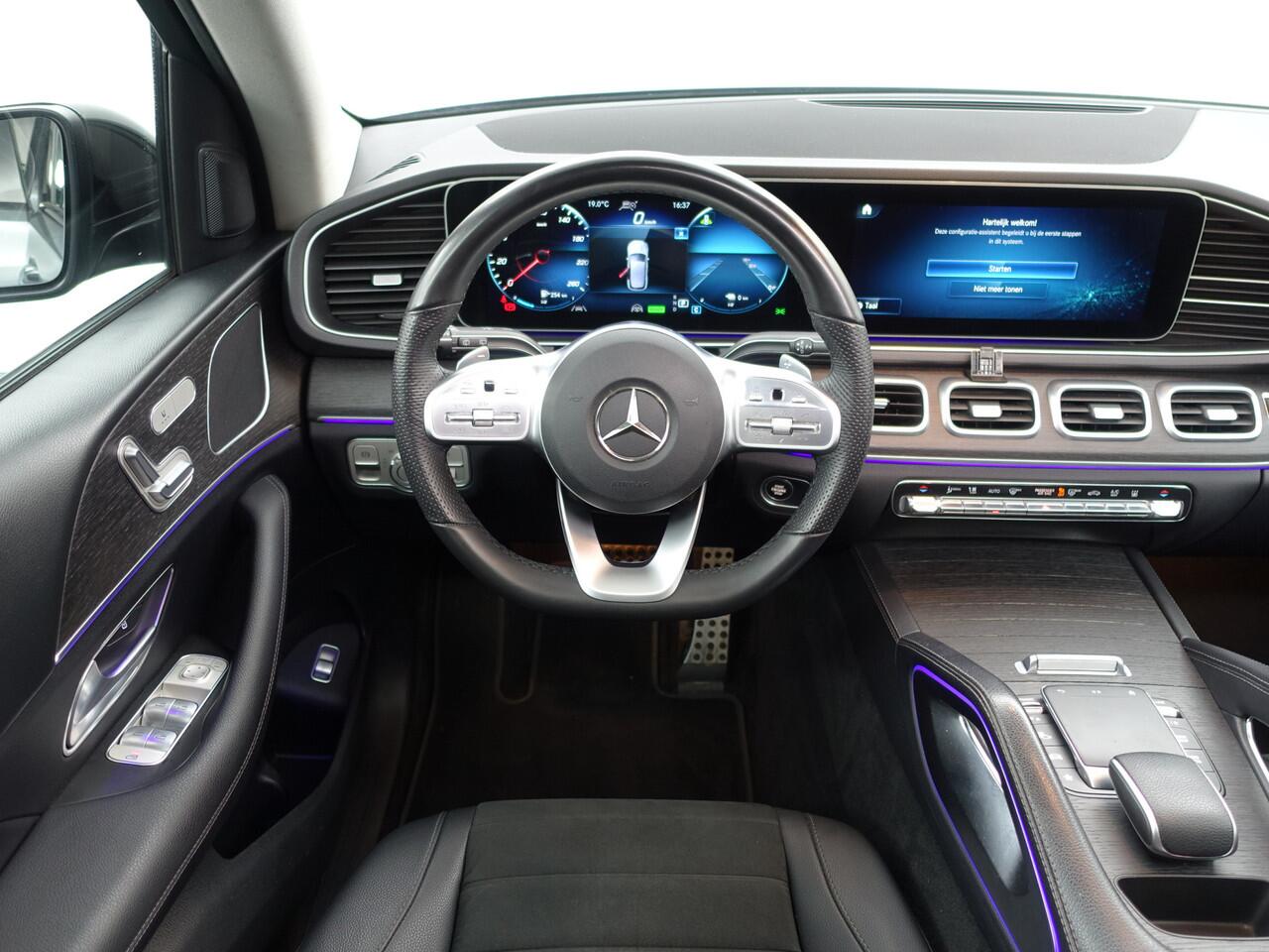 Mercedes-Benz GLE-KLASSE 350 de 4MATIC AMG Premium Plus Aut- Panoramadak, Camera, Sfeerverlichting, Standkachel, Park Pilot, Elektrisch verstelbaar interieur