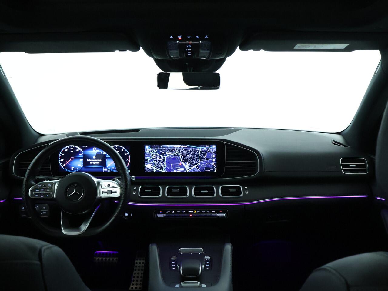 Mercedes-Benz GLE-KLASSE 450 4MATIC Premium Plus | AMG Styling | Nightpakket | AMG Diffuser | Panamera Grille | Burmester | Trekhaak | Sfeerverlichting Inclusief 24 maanden MB Certified garantie voor Europa.
