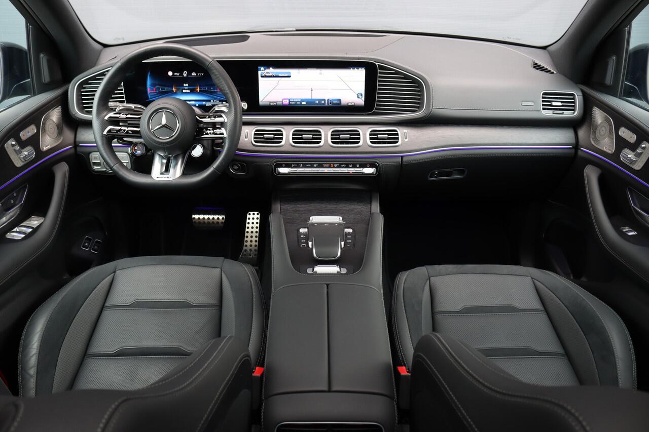 Mercedes-Benz GLE-KLASSE AMG 53 Hybrid Premium 4MATIC+ Aut9 | Luchtvering | Distronic | Memory | Trekhaak | Stoelventilatie | Verwarmd Stuurwiel | HUD | Burmester | Keyless Go | Augmented Reality |