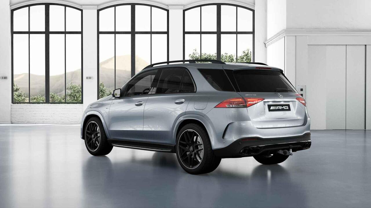 Mercedes-Benz GLE-KLASSE AMG 53 Hybrid 4MATIC+ Night Edition | Premium Plus | Panoramaschuifdak | Trekhaak | Treeplanken | 22" lichtmetalen velgen | AIRMATIC | Stoelventilatie |