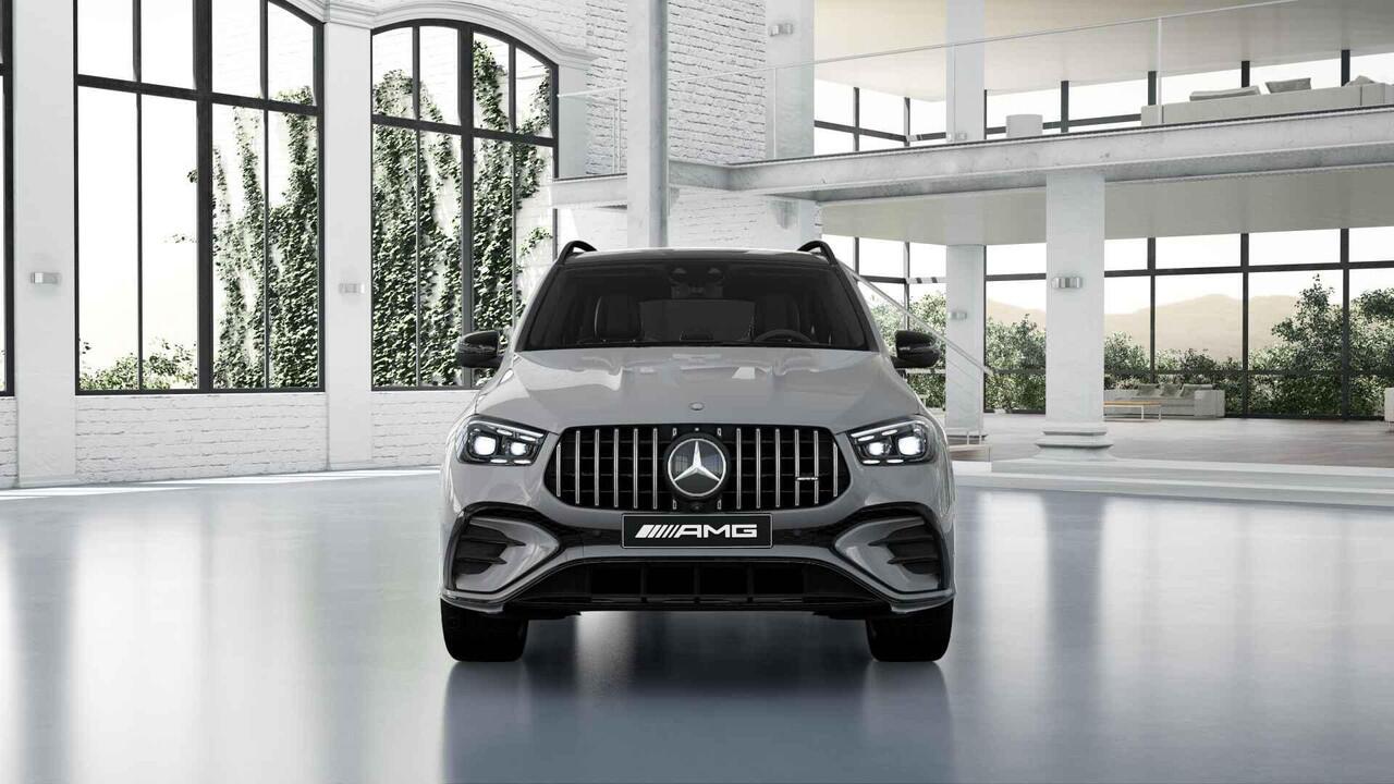 Mercedes-Benz GLE-KLASSE AMG 53 Hybrid 4MATIC+ Night Edition | Premium Plus | Panoramaschuifdak | Trekhaak | Treeplanken | 22" lichtmetalen velgen | AIRMATIC | Stoelventilatie |