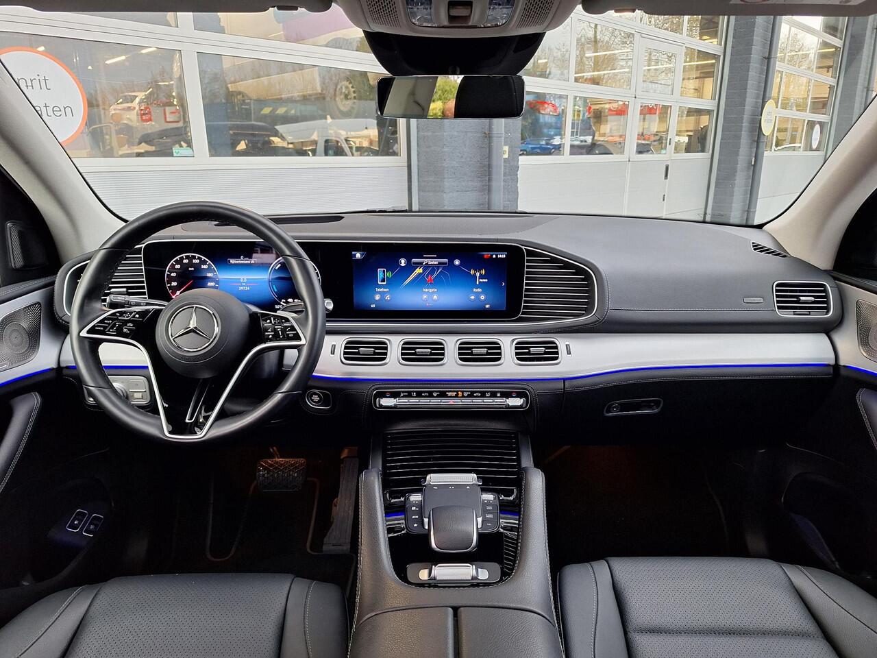 Mercedes-Benz GLE-KLASSE 400 e 4MATIC AMG Line Premium Plus | Panoramadak | Trekhaak | Head-Up Display | AIRMATIC Luchtvering | Burmester | Rijassistentiepakket | 360° camera | Memory pakket | Sfeerverlichting | Multibeam LED | Keyless-GO | Elektrische achterklep