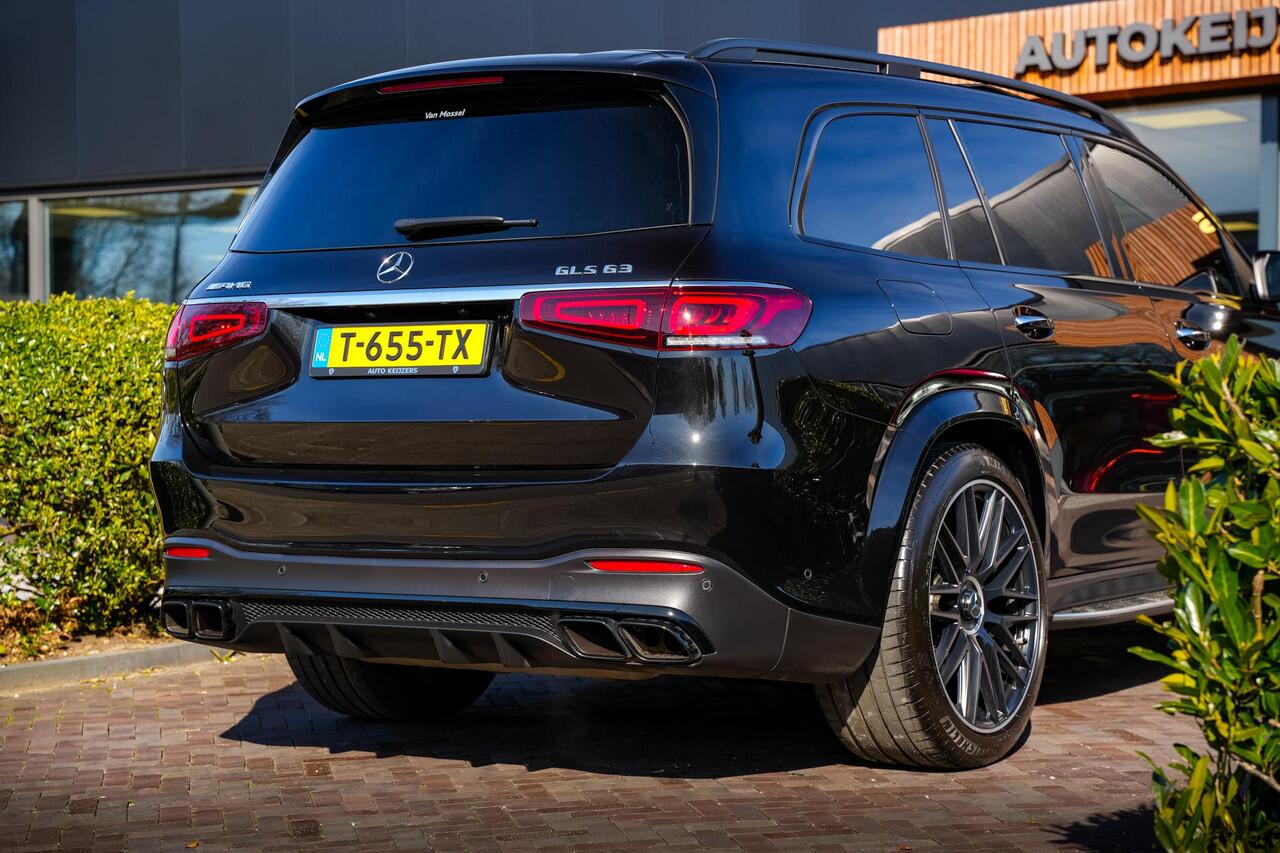 Mercedes-Benz GLS-KLASSE AMG 63 4MATIC+ Premium Plus V8 612PK 7 persoons 3D Burmester Pano Massage
