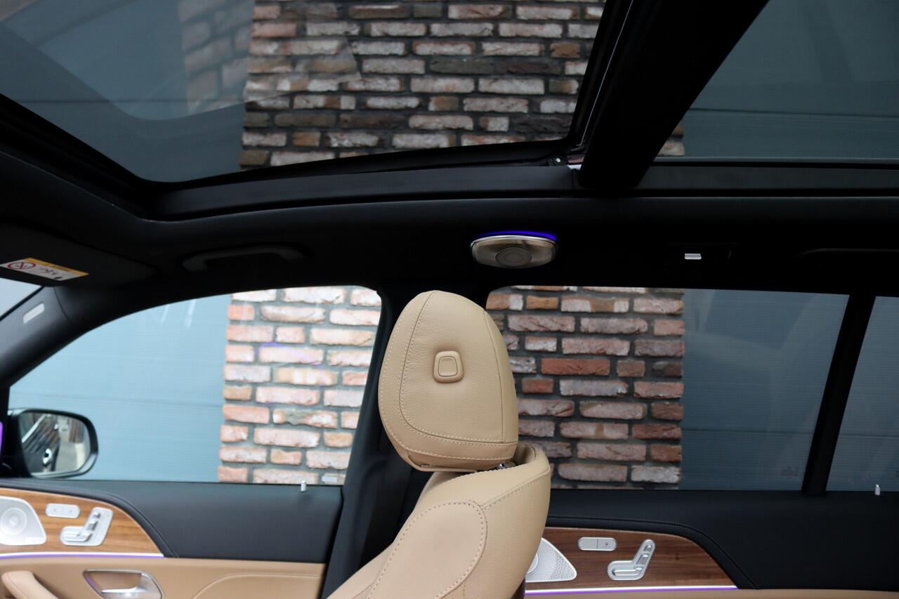 Mercedes-Benz GLS-KLASSE 580 V8 4MATIC AMG Line | Facelift | Airmatic | Panoramadak | Massage | Stoelventilatie | Memory | Burmester High End | HUD | Surround Camera | Trekhaak | Soft-Close | Vlakkenverwarming |