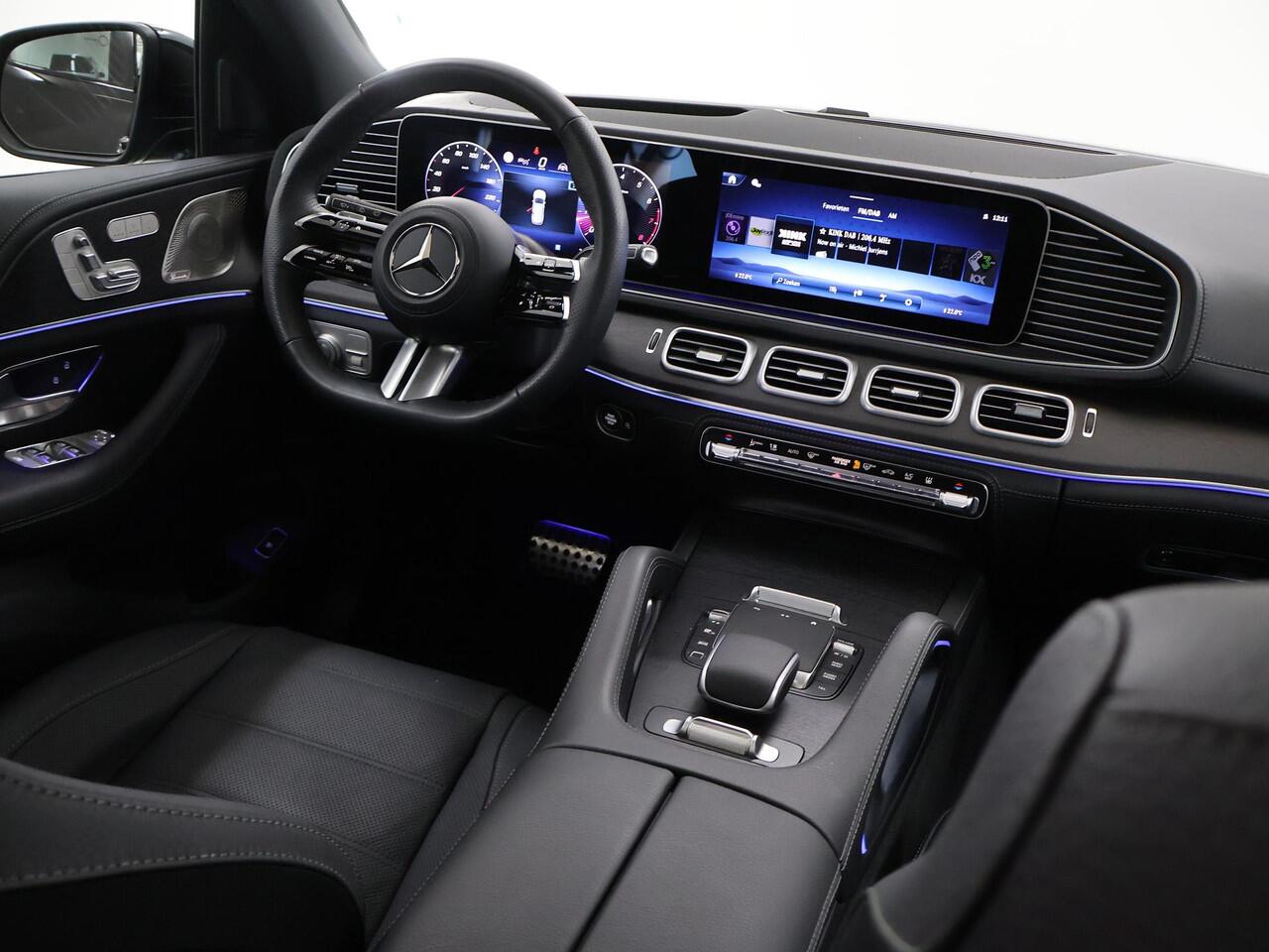 Mercedes-Benz GLS-KLASSE 450 4MATIC AMG Line | Premium plus | Trekhaak | Panoramadak | Massage | 23 inch lichtmetalen velgen | 7 zits | Night |