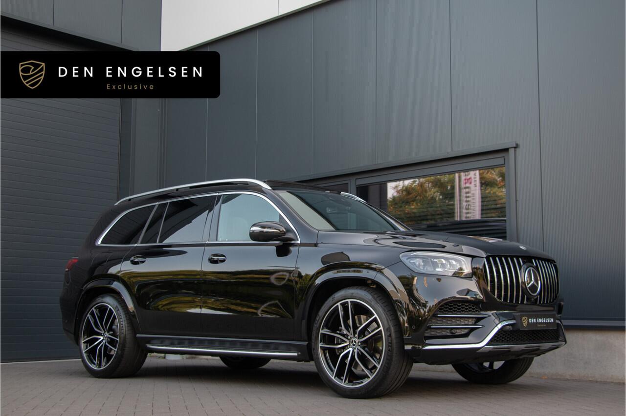 Mercedes-Benz GLS-KLASSE 580 4MATIC+ AMG | Full Option | 7-Persoons | ACC | 360 Camera | Burmester | Lane & Side Assist | E.TH 3300kg | Achterasbesturing | Head Up | Luchtvering | 23" | Treeplanken | 490PK | Apple & Android Carplay | Dealer Onderhouden.