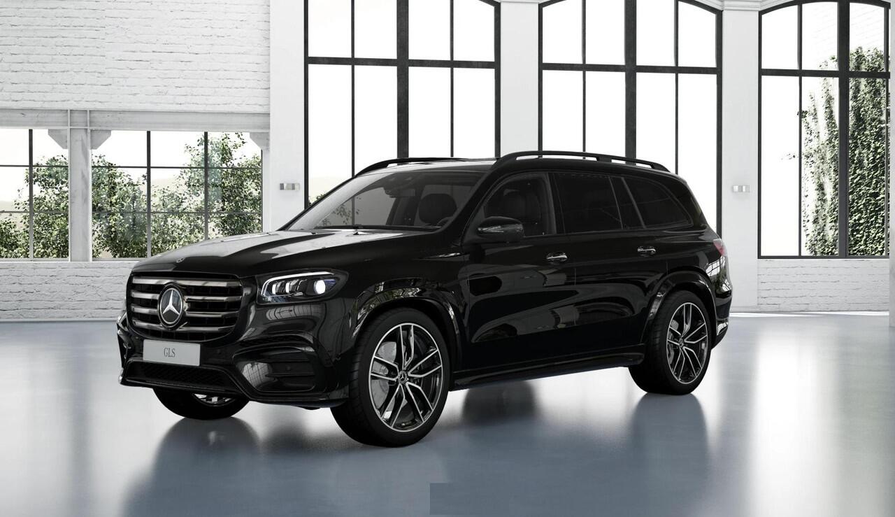 Mercedes-Benz GLS-KLASSE 450 4MATIC AMG Line | Panoramaschuifdak | Nightpakket | Burmester High-End 3D | 23"AMG-velgen| Nappaleder zwart | Trekhaak |