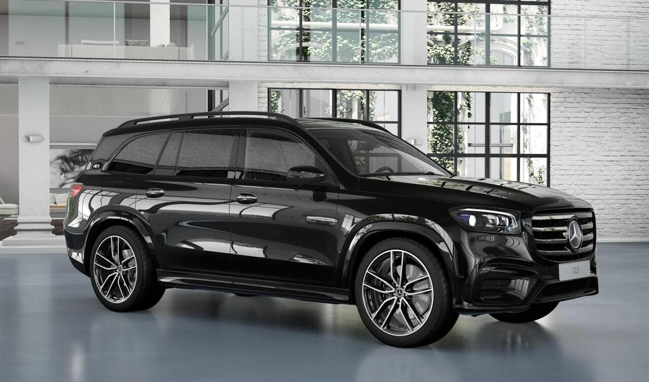 Mercedes-Benz GLS-KLASSE 450 4MATIC AMG Line | Panoramaschuifdak | Nightpakket | Burmester High-End 3D | 23"AMG-velgen| Nappaleder zwart | Trekhaak |