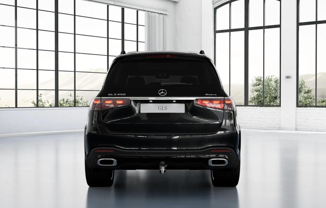 Mercedes-Benz GLS-KLASSE 450 4MATIC AMG Line | Panoramaschuifdak | Nightpakket | Burmester High-End 3D | 23"AMG-velgen| Nappaleder zwart | Trekhaak |
