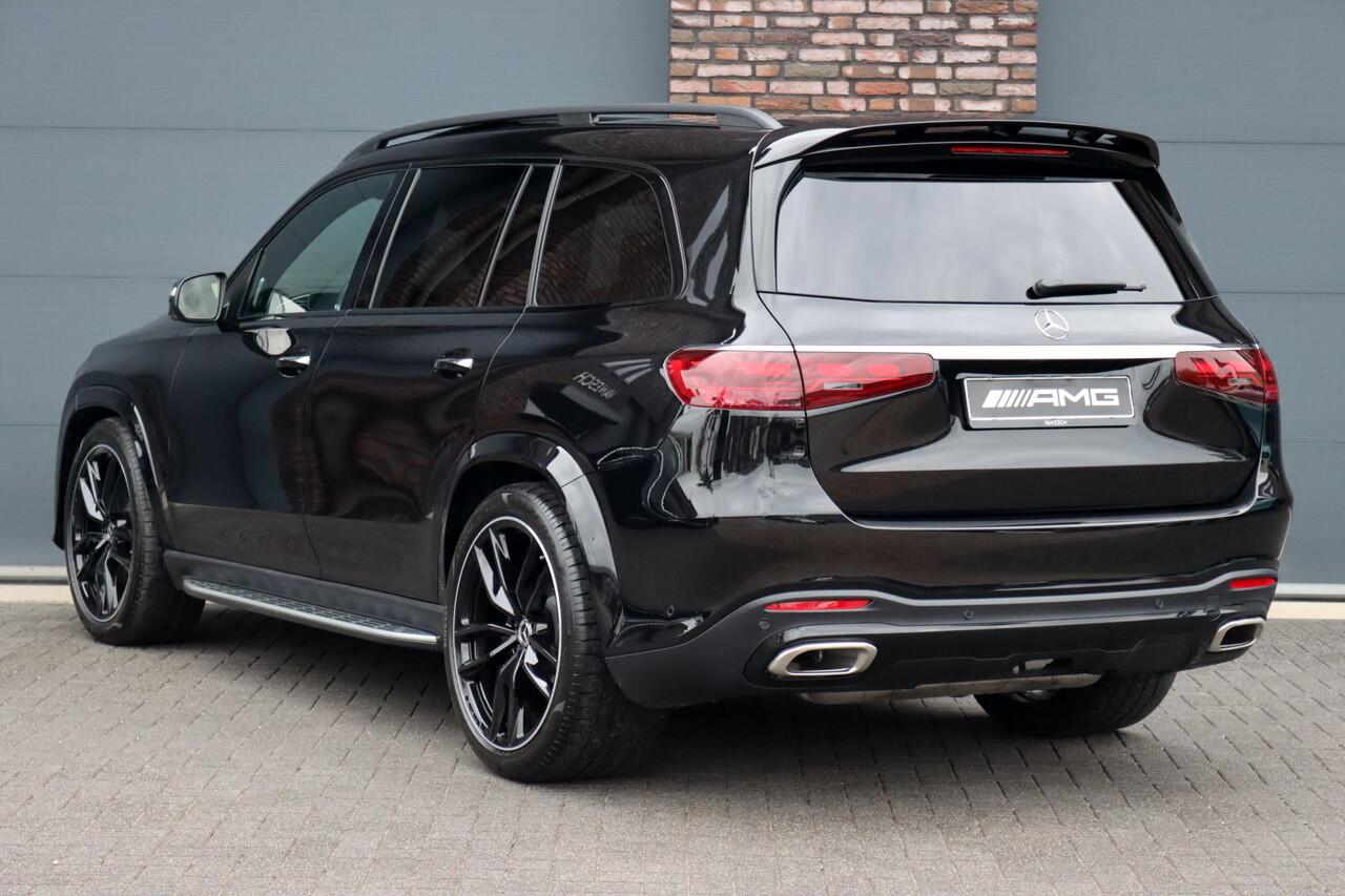 Mercedes-Benz GLS-KLASSE 580 V8 4MATIC AMG Line | Facelift | Airmatic | Panoramadak | Massage | Stoelventilatie | Memory | Burmester High End | HUD | Surround Camera | Trekhaak | Soft-Close | Vlakkenverwarming |