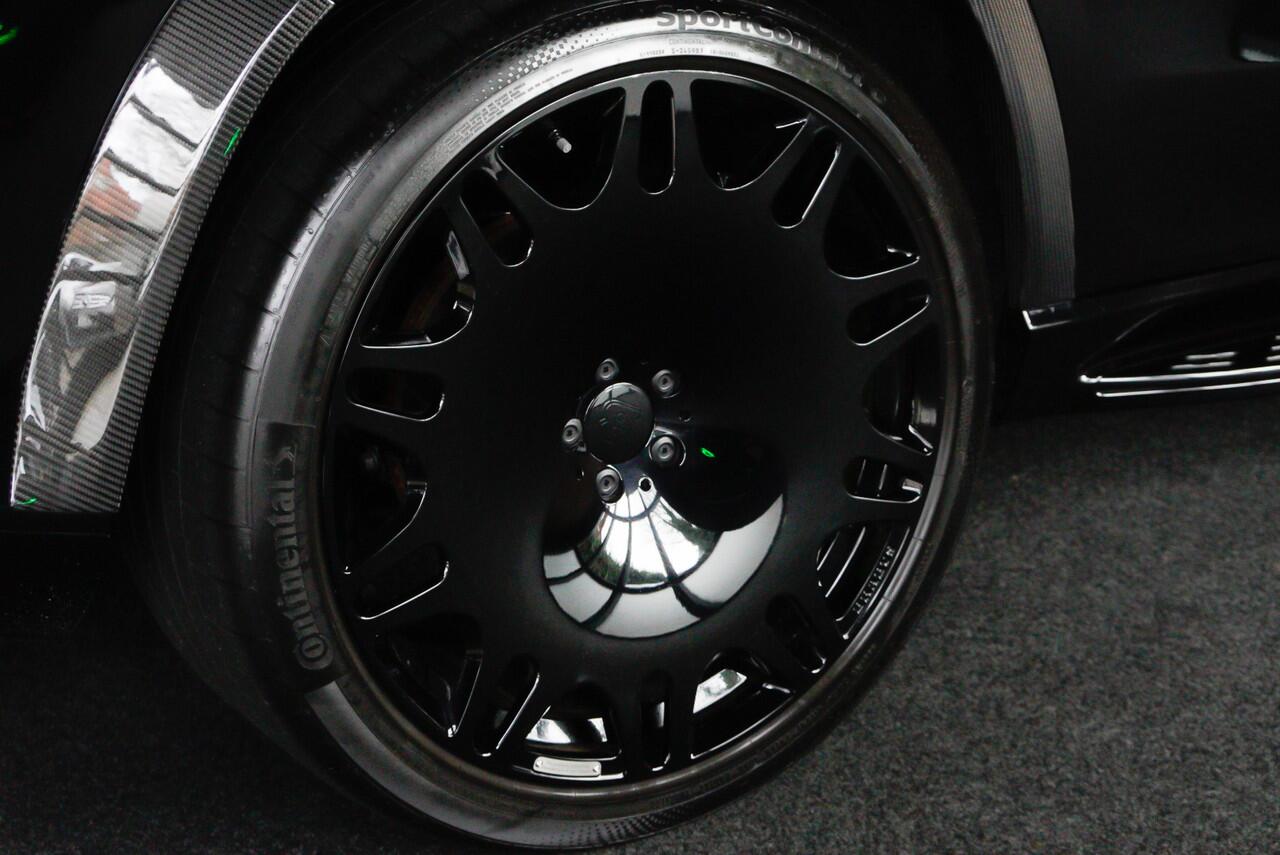 Mercedes-Benz GLS-KLASSE BRABUS 800 4MATIC HUD Massage Full-Carbon Panodak Leer Distronic Standkachel Keyless 360 Camera Burmester Sterrenhemel Airmatic DC Elektr. achterklep Elektr. verstelbare stoelen voor & achter met memory Soft close Elektr. bedienbare trekhaak Elektr. verst