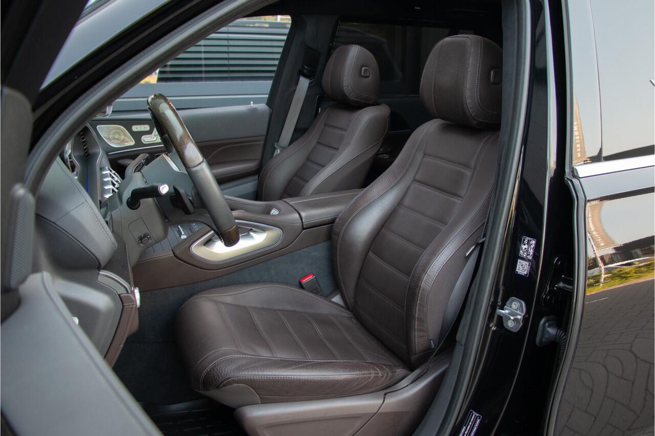 Mercedes-Benz GLS-KLASSE 580 4MATIC+ AMG | Full Option | 7-Persoons | ACC | 360 Camera | Burmester | Lane & Side Assist | E.TH 3300kg | Achterasbesturing | Head Up | Luchtvering | 23" | Treeplanken | 490PK | Apple & Android Carplay | Dealer Onderhouden.