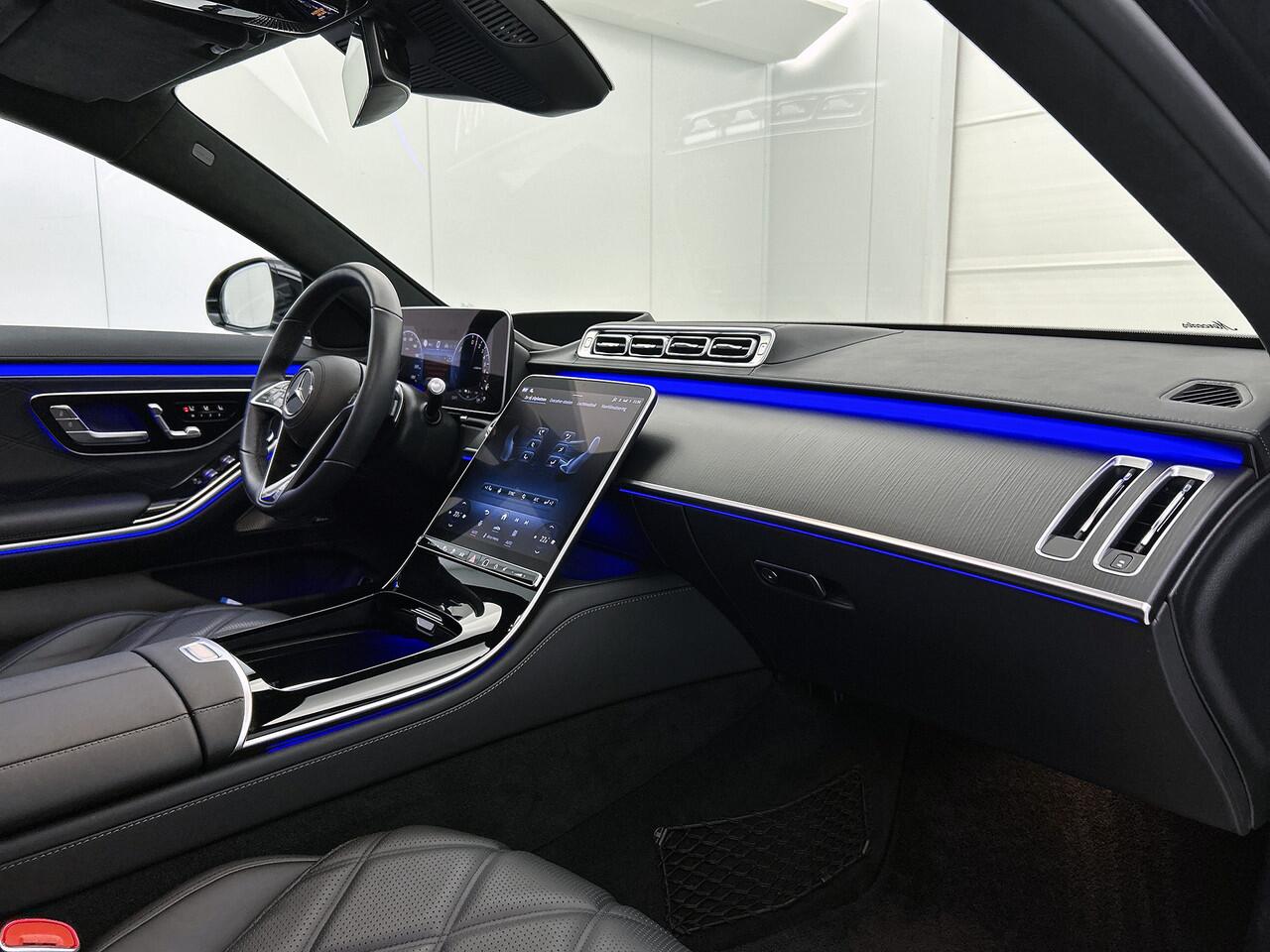 Mercedes-Benz S-KLASSE 580 e 4MATIC Maybach Glas coating | 368 pk | Exclusief pakket | Alarm Klasse 3 | Actieve sfeerverlichting | Head-up display MBUX met augmented reality. Inclusief 24 maanden MB Certified garantie voor Europa.