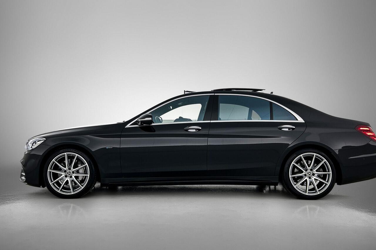 Mercedes-Benz S-KLASSE 560e Lang AMG-Line Premium Plus Elec.stoelen en gordijnen achter, MB onderhouden