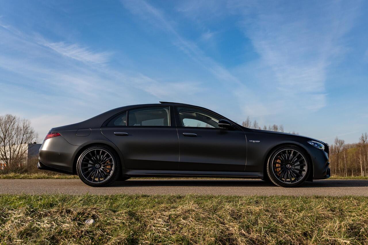 Mercedes-Benz S-KLASSE AMG 63 S E Performance | Keramisch | Designo lak magno | Drivers pack | Entertainment systeem |