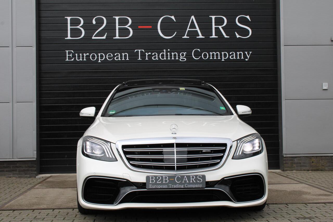 Mercedes-Benz S-KLASSE S63 AMG 4Matic+ Lang Premium Plus - Head-Up - Panorama - Leder - LED