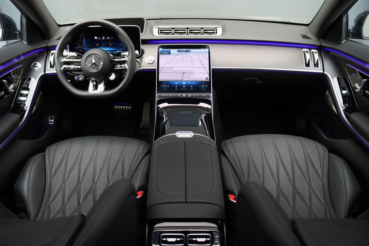 Mercedes-Benz S-KLASSE AMG 63 S E Performance Aut9 | 802pk | MANUFAKTUR | Achterasbesturing | Distronic+ | Entertainment Achter | Stoelventilatie | Zonweringspakket | Vlakkenverwarming |