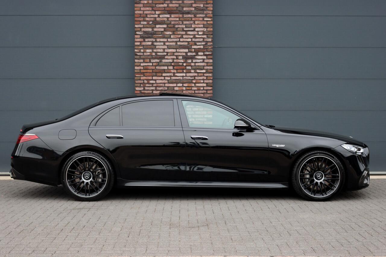 Mercedes-Benz S-KLASSE AMG 63 S E Performance Aut9 | 802pk | Achterasbesturing | Distronic+ | Carbon | HUD | Chauffeurspakket | Entertainmentpakket Achter | Stoelventilatie V+A | Vlakkenverwarming | Zonweringspakket |