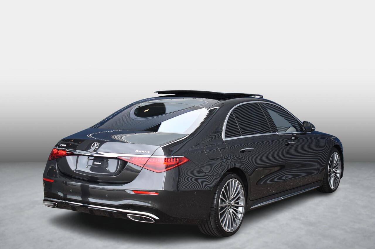 Mercedes-Benz S-KLASSE 500 4Matic Lang Achterasbesturing | Exclusiefpakket | Designo walnotenhout | Rear Executive | 360° Camera