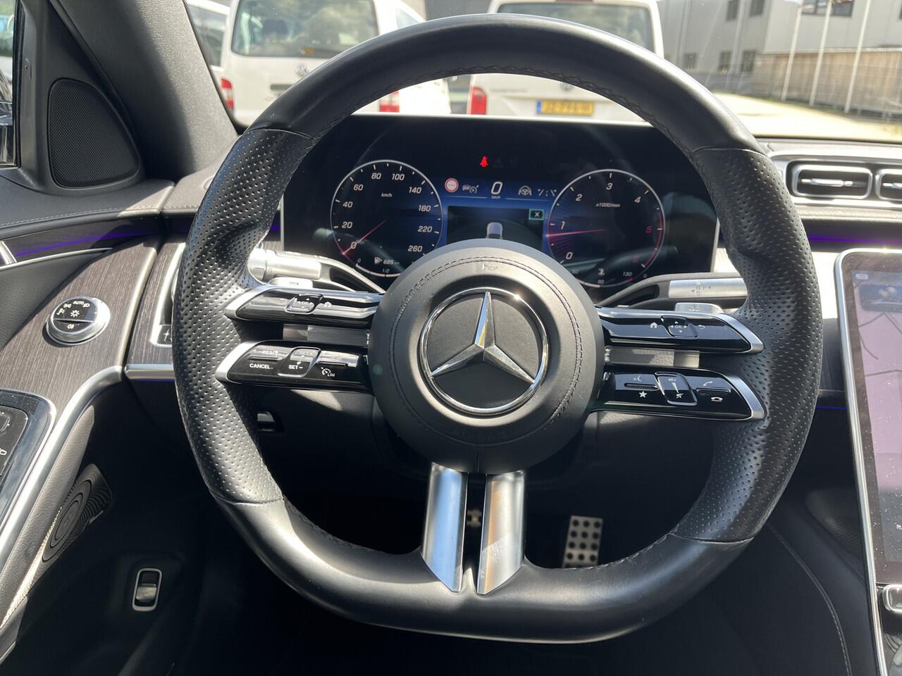 Mercedes-Benz S-KLASSE 350d 4MATIC AMG Line HUD Panoramadak Softclose ACC Burmester Massage 360 camera Assyst Plus INCLUSIEF BTW !!