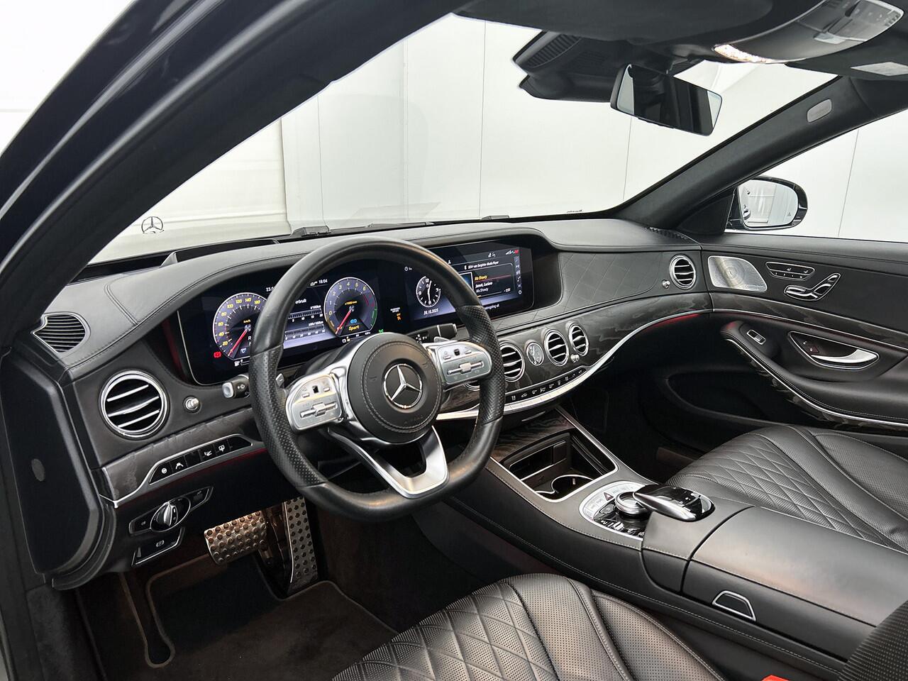 Mercedes-Benz S-KLASSE 560e Lang AMG-Line Premium Plus Elec.stoelen en gordijnen achter, MB onderhouden