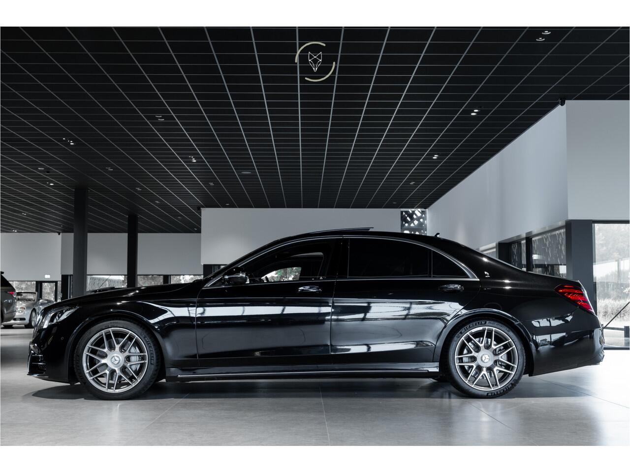 Mercedes-Benz S-KLASSE 560 Lang 4-M AMG Exclusive|4*massage/koeling|20"|entertainment|standkachel|HUD|nachtzicht