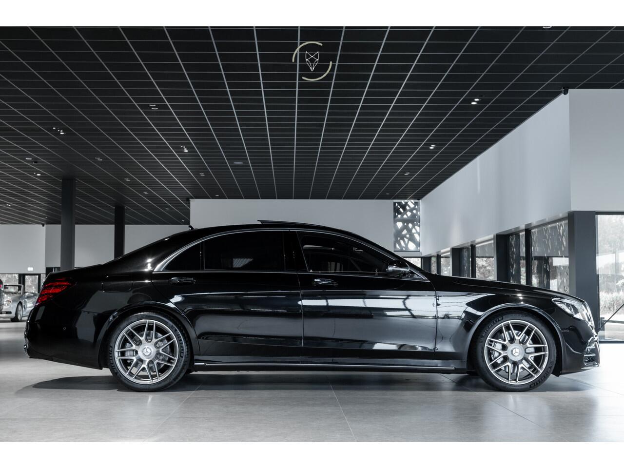 Mercedes-Benz S-KLASSE 560 Lang 4-M AMG Exclusive|4*massage/koeling|20"|entertainment|standkachel|HUD|nachtzicht
