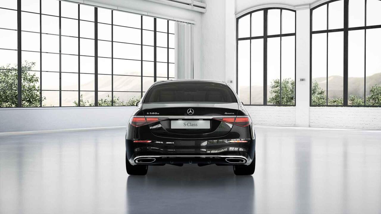 Mercedes-Benz S-KLASSE 580e 4MATIC Lang AMG Line | Premium Plus | Executive Rear Plus pakket | Zonneschermpakket | Chauffeurpakket | Stoelventilatie voor + achter | AIRMATIC | Gestuurde achteras tot 4,5 | 20" multispaaks AMG Velgen