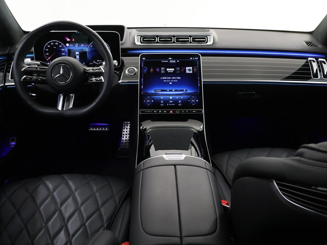 Mercedes-Benz S-KLASSE 580 e 4MATIC Lang AMG Line | Entertainment achter | Chauffeurpakket | Massage voor en achter | Microvezel hemelbekleding | Night pakket |