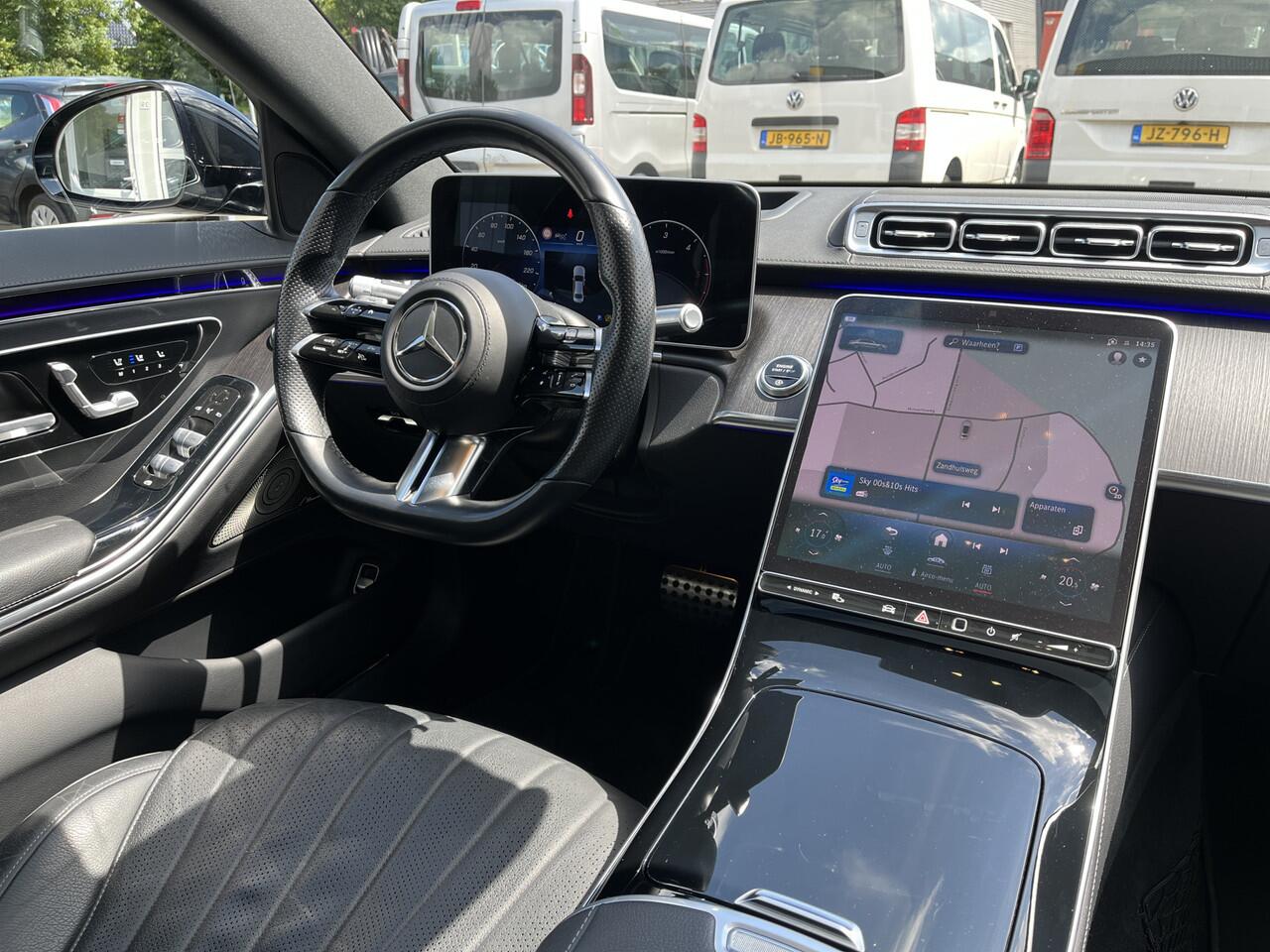 Mercedes-Benz S-KLASSE 350d 4MATIC AMG Line HUD Panoramadak Softclose ACC Burmester Massage 360 camera Assyst Plus INCLUSIEF BTW !!