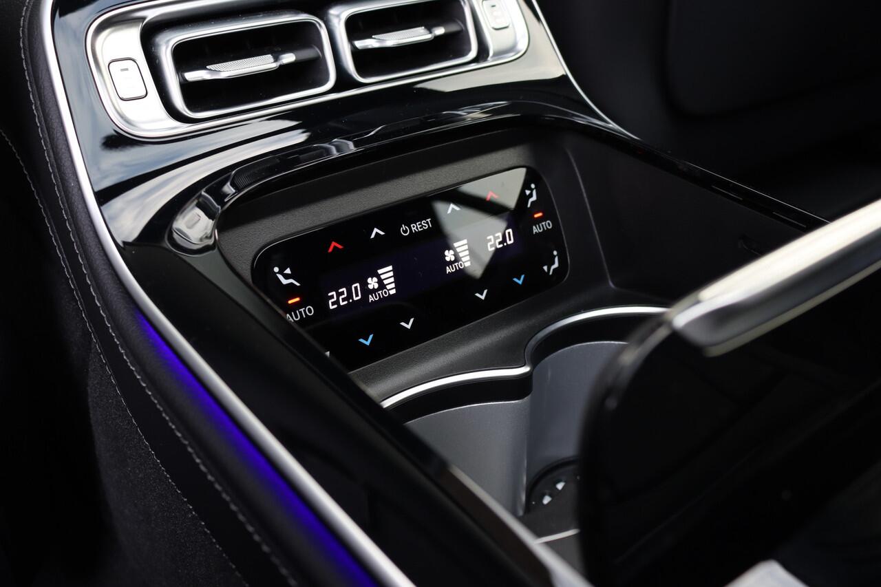 Mercedes-Benz S-KLASSE 580 e 4MATIC Lang AMG Line | Airmatic | Achterasbesturing | Chauffeurspakket | MBUX Tablet | Distronic+ | Memory | Stoelventilatie V+A | Burmester | Soft-Close | Digital Light | Vlakkenverwarming | HUD |