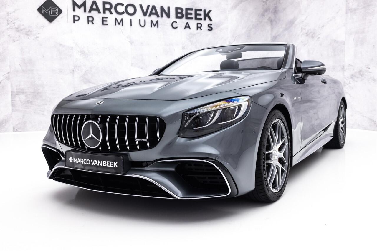 Mercedes-Benz S-KLASSE Cabrio AMG 63 4MATIC Premium+ | Carbon | Nachtzicht | Stoelventilatie | Head-Up
