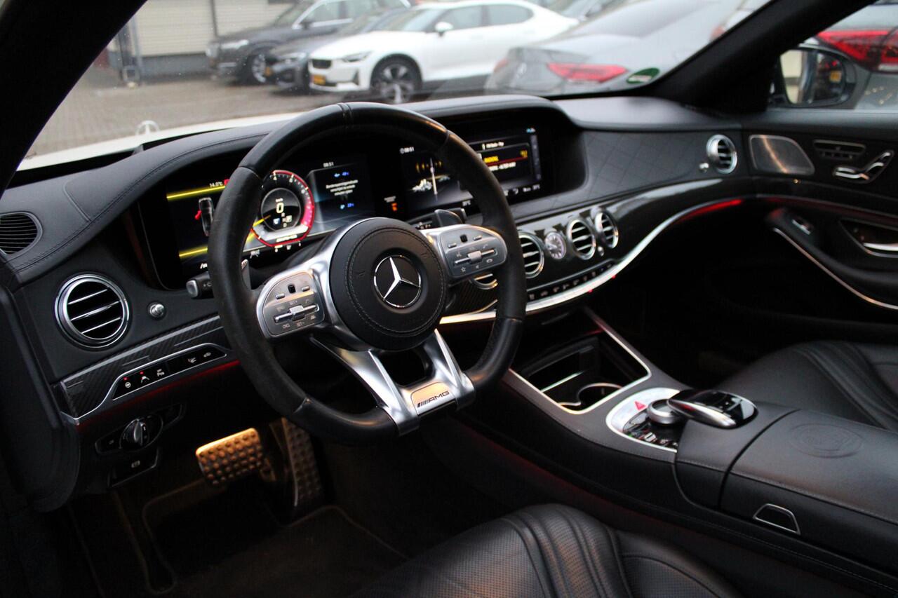 Mercedes-Benz S-KLASSE S63 AMG 4Matic+ Lang Premium Plus - Head-Up - Panorama - Leder - LED