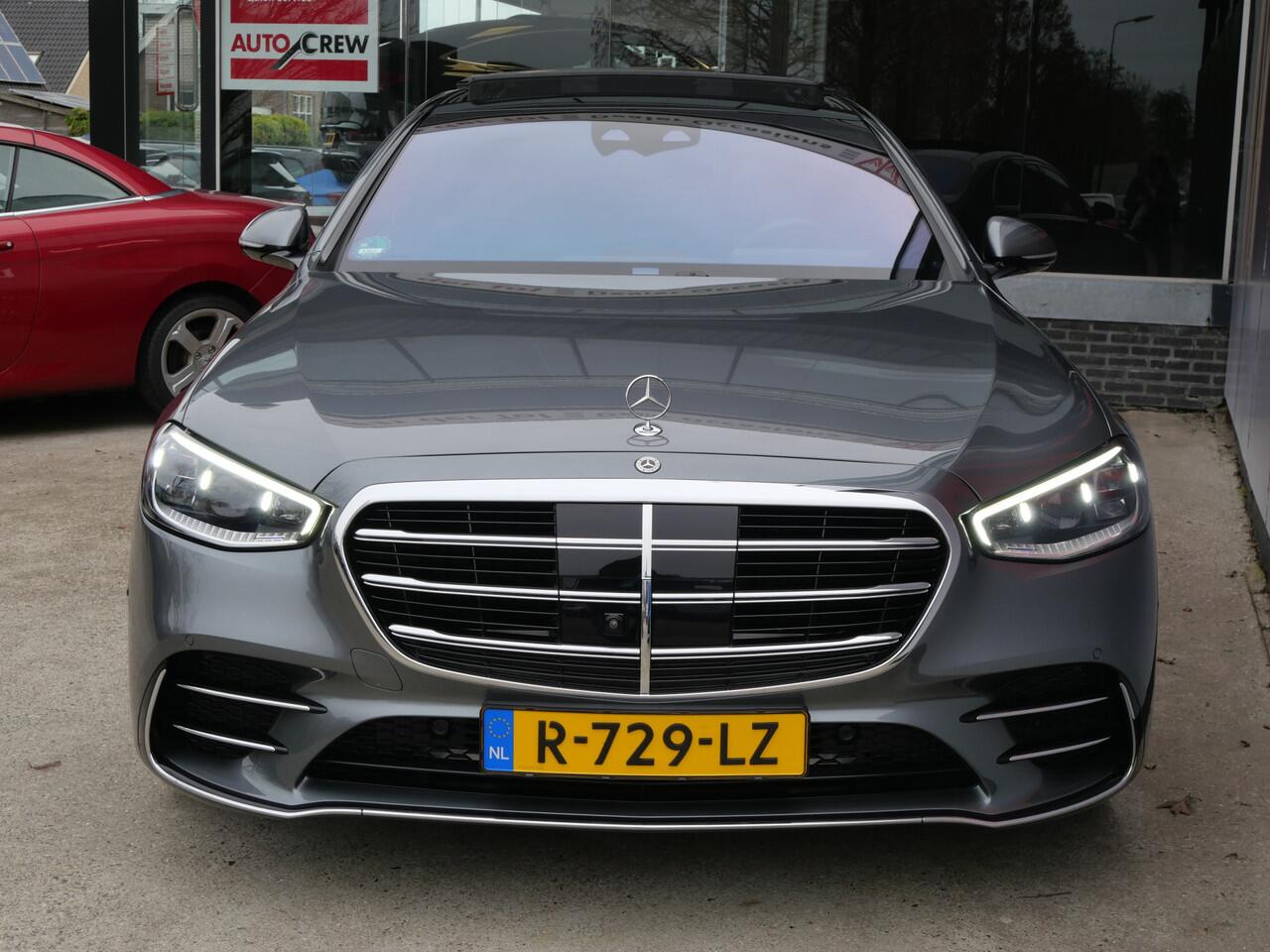Mercedes-Benz S-KLASSE 580e LANG AMG LINE | PANO | 3D | SOFTCLOSE | LUCHTVERING | MASSAGE!!
