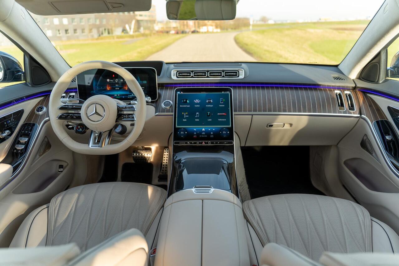 Mercedes-Benz S-KLASSE AMG 63 S E Performance | Keramisch | Designo lak magno | Drivers pack | Entertainment systeem |