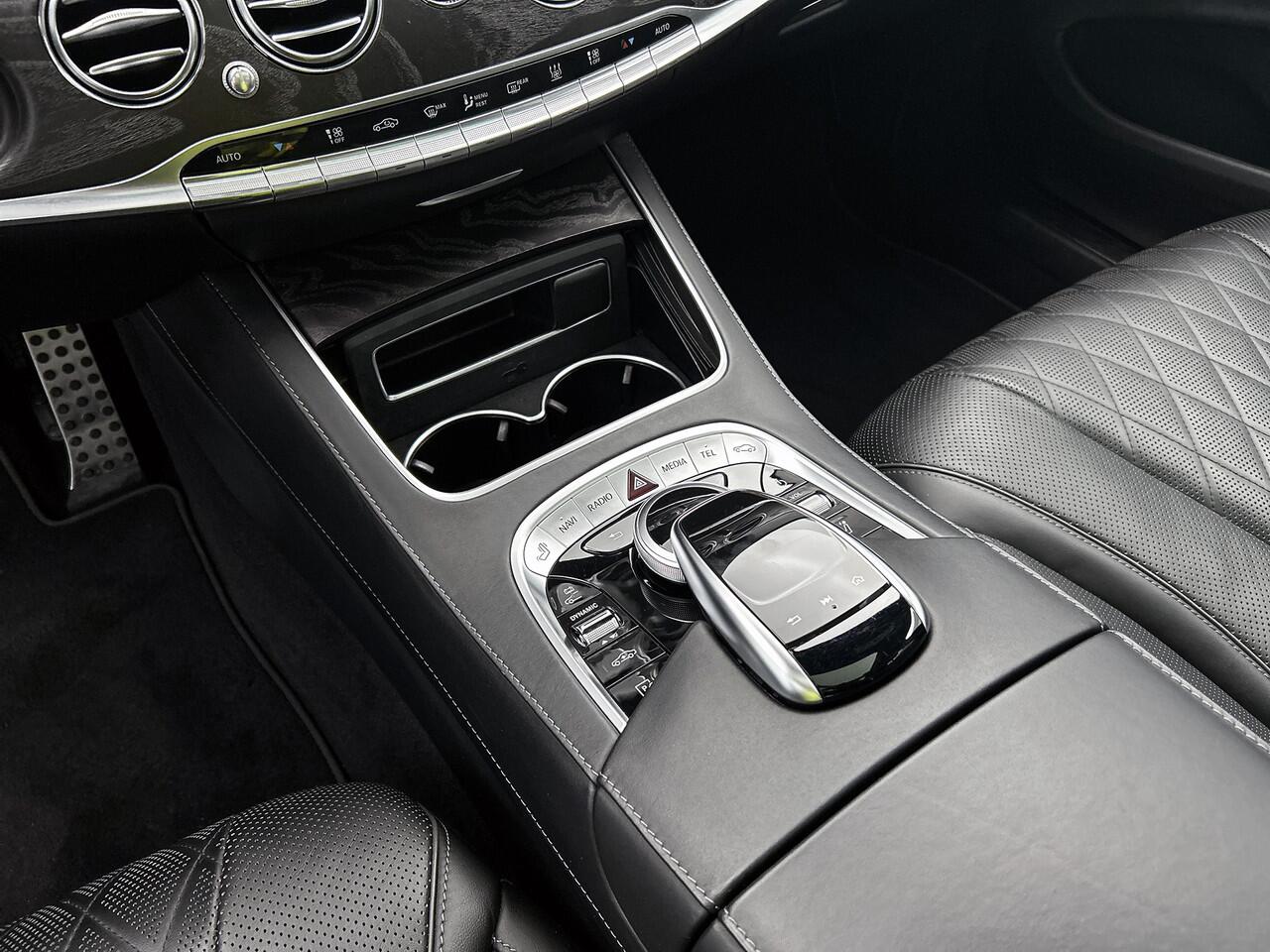 Mercedes-Benz S-KLASSE 560e Lang AMG-Line Premium Plus Elec.stoelen en gordijnen achter, MB onderhouden