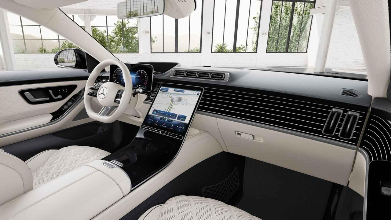 Mercedes-Benz S-KLASSE 580e 4MATIC Lang AMG Line | Premium Plus | Executive Rear Plus pakket | Zonneschermpakket | Chauffeurpakket | Stoelventilatie voor + achter | AIRMATIC | Gestuurde achteras tot 4,5 | 20" multispaaks AMG Velgen